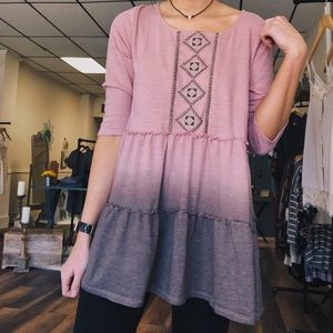 Ombré Tunic Top